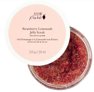 100% Pure Strawberry Lemonade Jelly Scrub Review