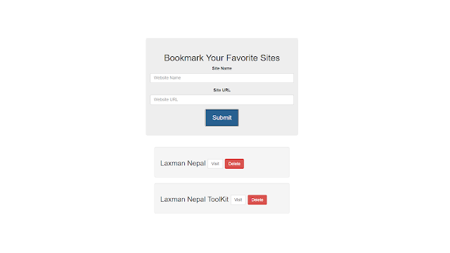 BOOKMARK | LAXMAN NEPAL TOOLS