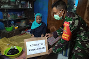 Kodim 0710/Pekalongan Peduli, Sasar Warga Kurang Mampu di Jalan