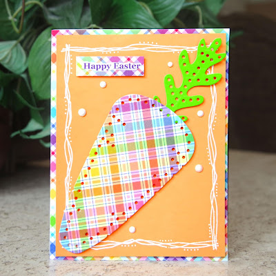 Lawn Fawn's Perfectly Plaid designer paper.