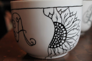 Zentangle Handmade Mugs Cups