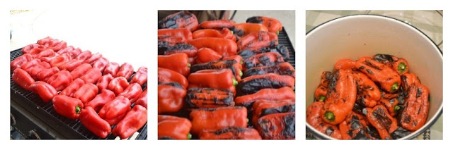 make roasted red peppers