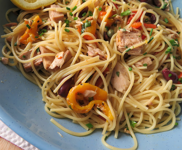Spaghetti Salad with Tuna