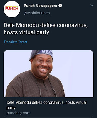 ovation's dele momodu 60th birthday party