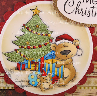 Heather's Hobbie Haven - Present Teddy Card Kit