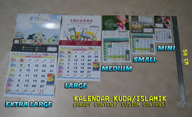 My.Musallas Design & Printing: KALENDAR 2018 - Hard Stand 