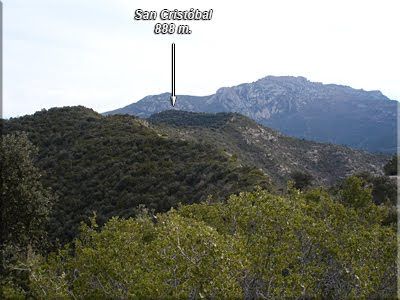 San Cristóbal visto desde la antecima