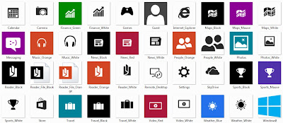 Icon Pack Windows 8 Lengkap