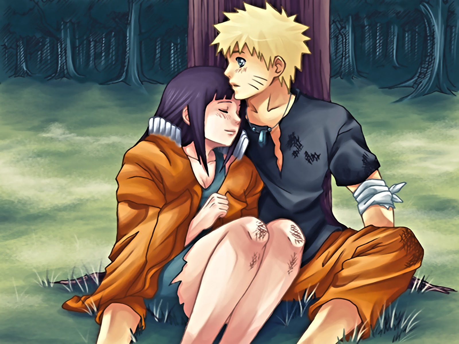 Gambar Wallpaper Naruto Romantis Kampung Wallpaper