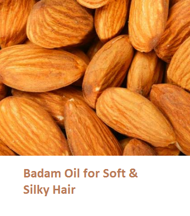 Almonds Health Benefits Badam Oil for Soft & Silky Hair