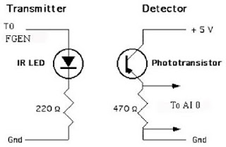 circuit diagram for ir sensor