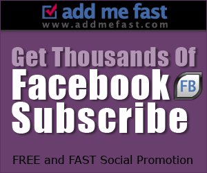 AddMeFast is a network that will help you grow your social presence