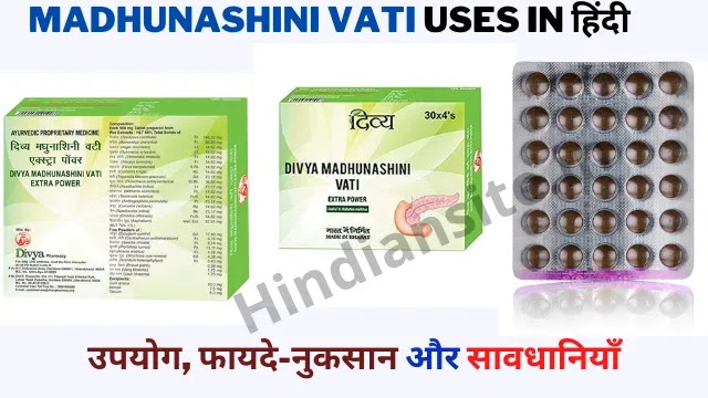 Madhunashini Vati Uses in Hindi
