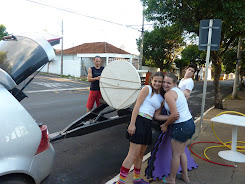 Desmontando o salão!