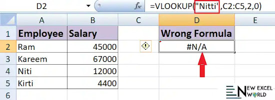 Types of error in excel in Hindi,#N/A error in excel