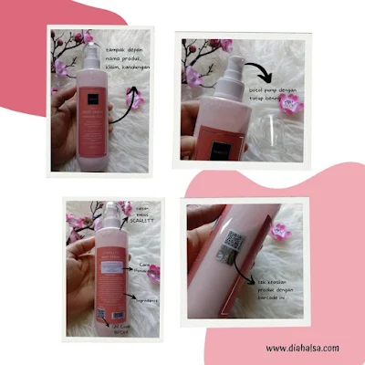 packaging body serum Jolly Scarlett