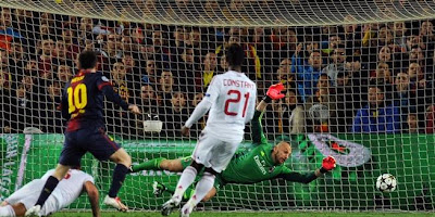 Hasil Pertandingan Barcelona Vs AC Milan di Liga Champions