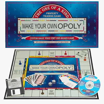 Monopoly y otras manias: Crea tu propio tablero de Monopoly