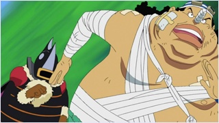 Usopp's training.