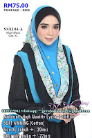 TUDUNG SHIBA NUR KASIH SAIZ XL SOFT AWNING