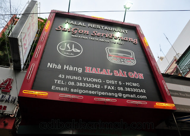 restoran makanan halal di bandar ho chi minh