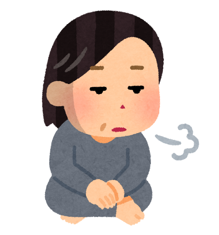 無気力な人のイラスト 中年女性 かわいいフリー素材集 いらすとや 無気力な人のイラスト 中年女性 かわいいフリー素材集 いらすとや