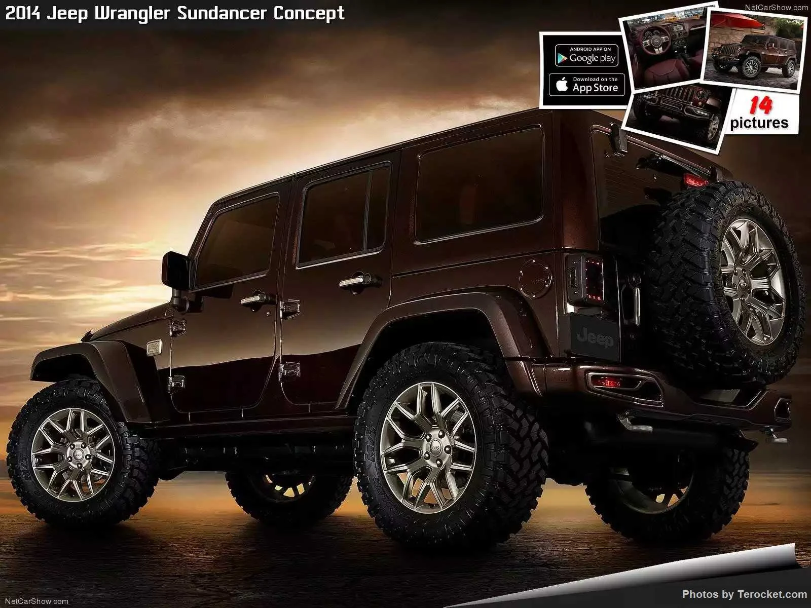 Hình ảnh xe ô tô Jeep Wrangler Sundancer Concept 2014 & nội ngoại thất