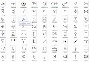 Alchemy symbols with meanings (click to enlarge)