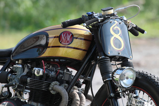 Honda CB500 Cafe Racer | By MM Customs | Custom Bikes | Honda Cafe Racer | Honda cafe racer Parts