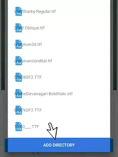 How to add fonts in Pixellab