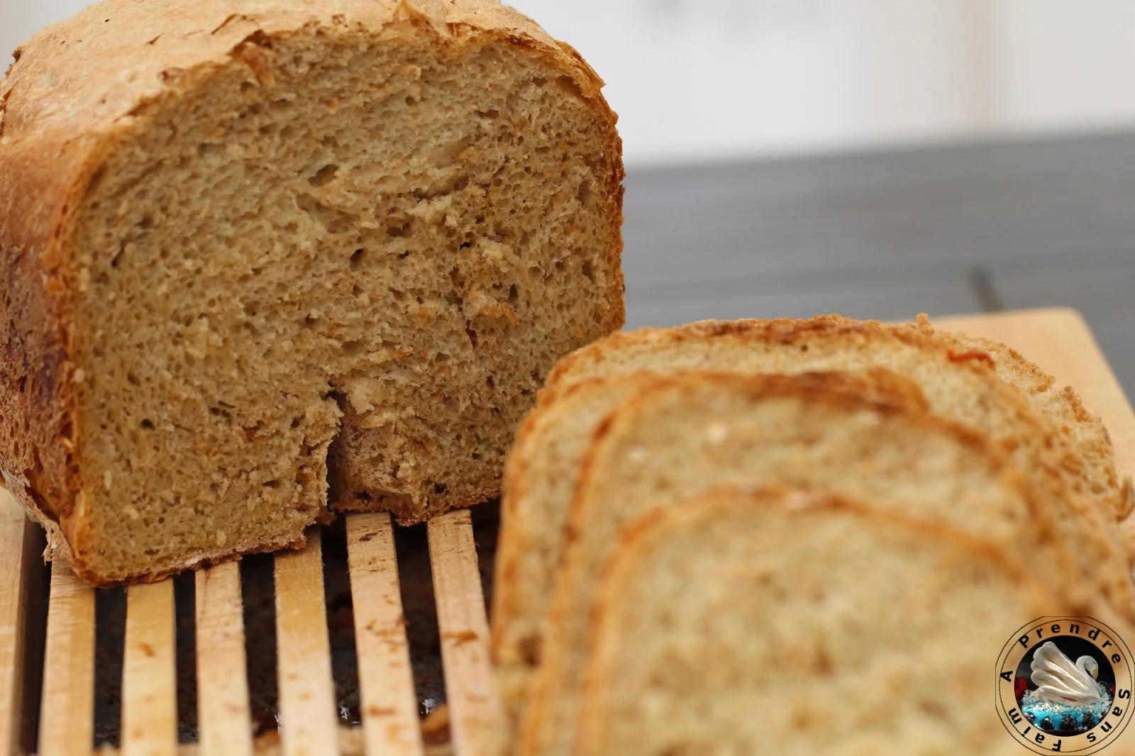 Pain au muesli à la machine