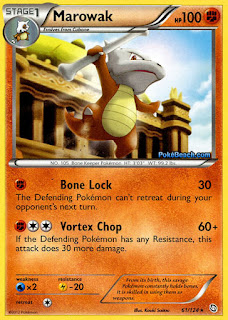 Marowak Dragons Exalted Pokemon Card