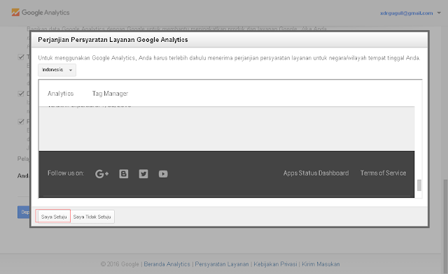 Cara memasang Google Analytics di Blogspot