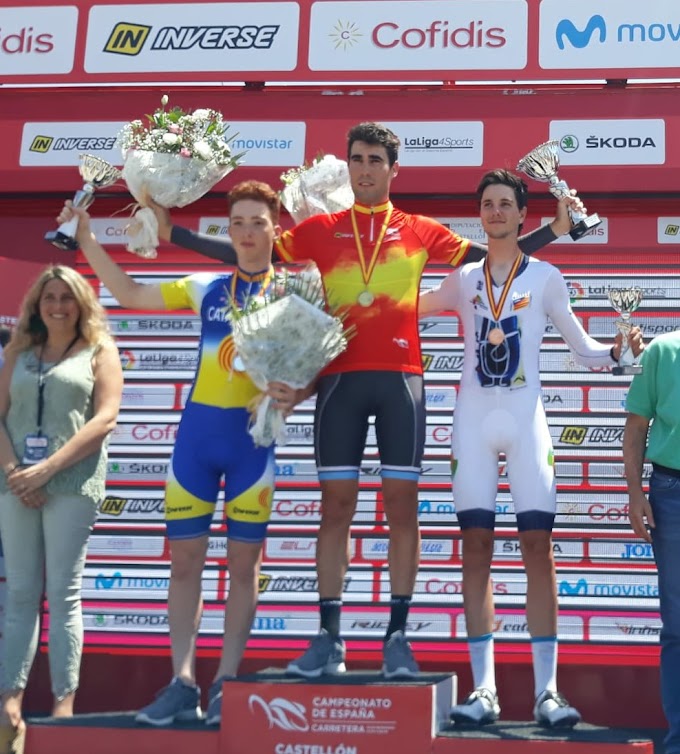Martín Bouzas suma un nuevo título nacional para el ciclismo gallego