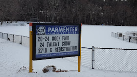 Parmenter School sign