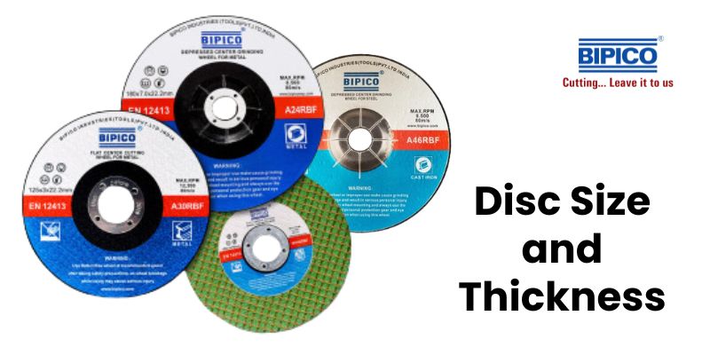 Disc Size and Thickness