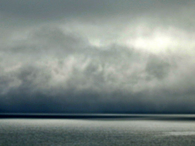 The rain clouds at Cornwall