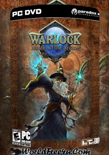 Cover Of Warlock Master of the Arcane Full Latest Version PC Game Free Download Mediafire Links At worldfree4u.com