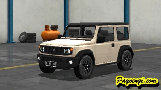 livery bussid jimny 2021 cream