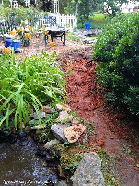 #DIY #River #WaterGarden #WaterFeature #Waterfall #Cottage #Garden #Ponds