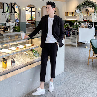 Áo khoác blazer nam ,áo vest nam balzer nam phong cách Hàn Quốc LZB0011 - DUK SALE SỐC