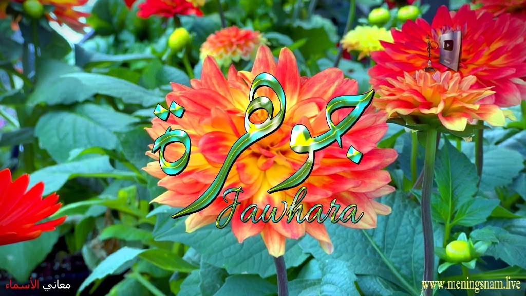 معنى اسم جوهرة وصفات حاملة هذا الاسم Jawhara,