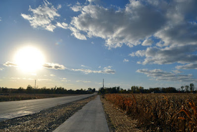 Near end of new trail section