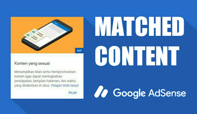 Iklan Matched Content Google AdSense