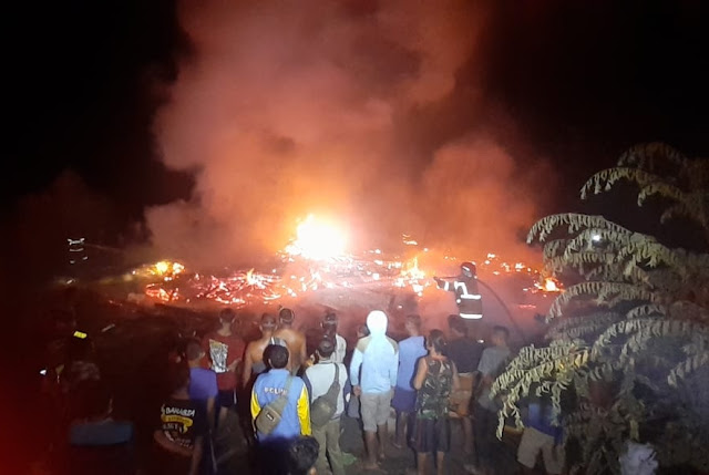 Damkar dan Satpol PP Blora Padamkan 7 Rumah Terbakar di Sambonganyar