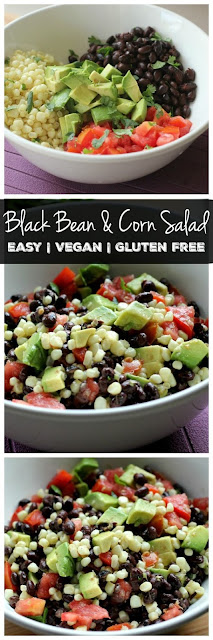 EASY BLACK BEAN & CORN SALAD