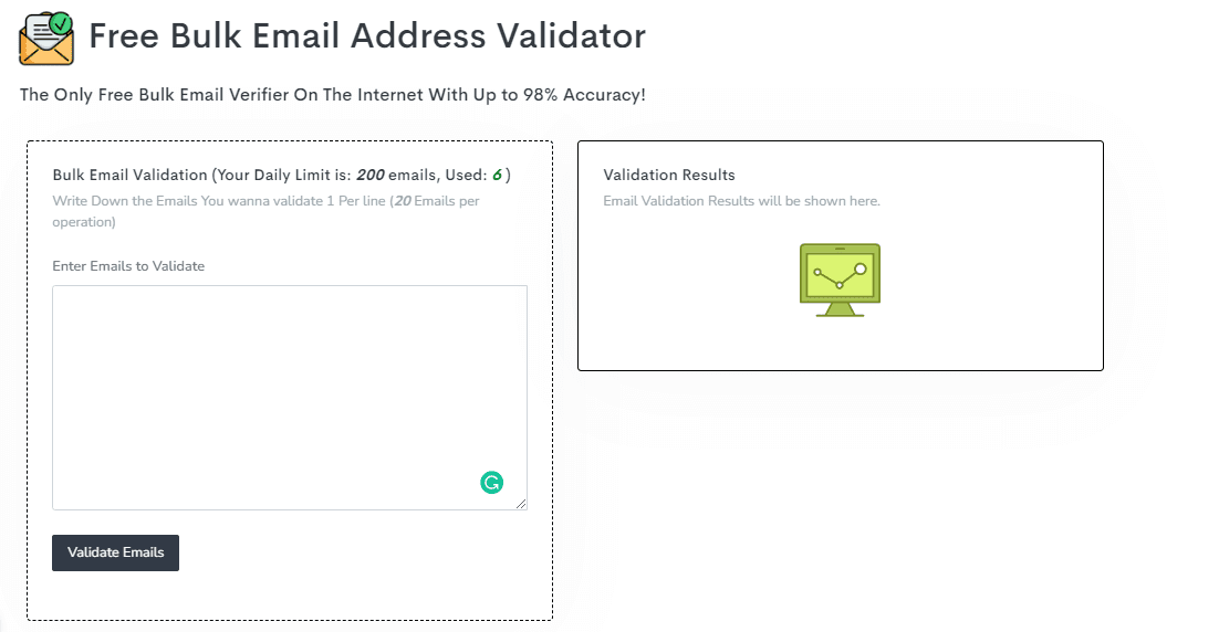 email buk validation