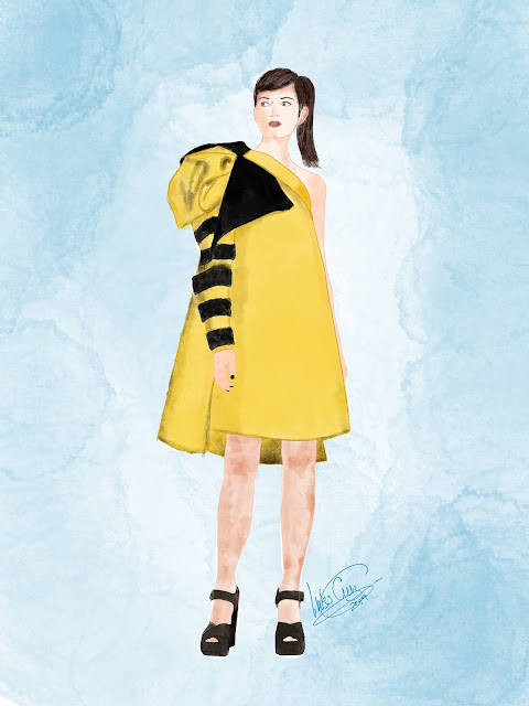 illustration_procreate_yellow-dress