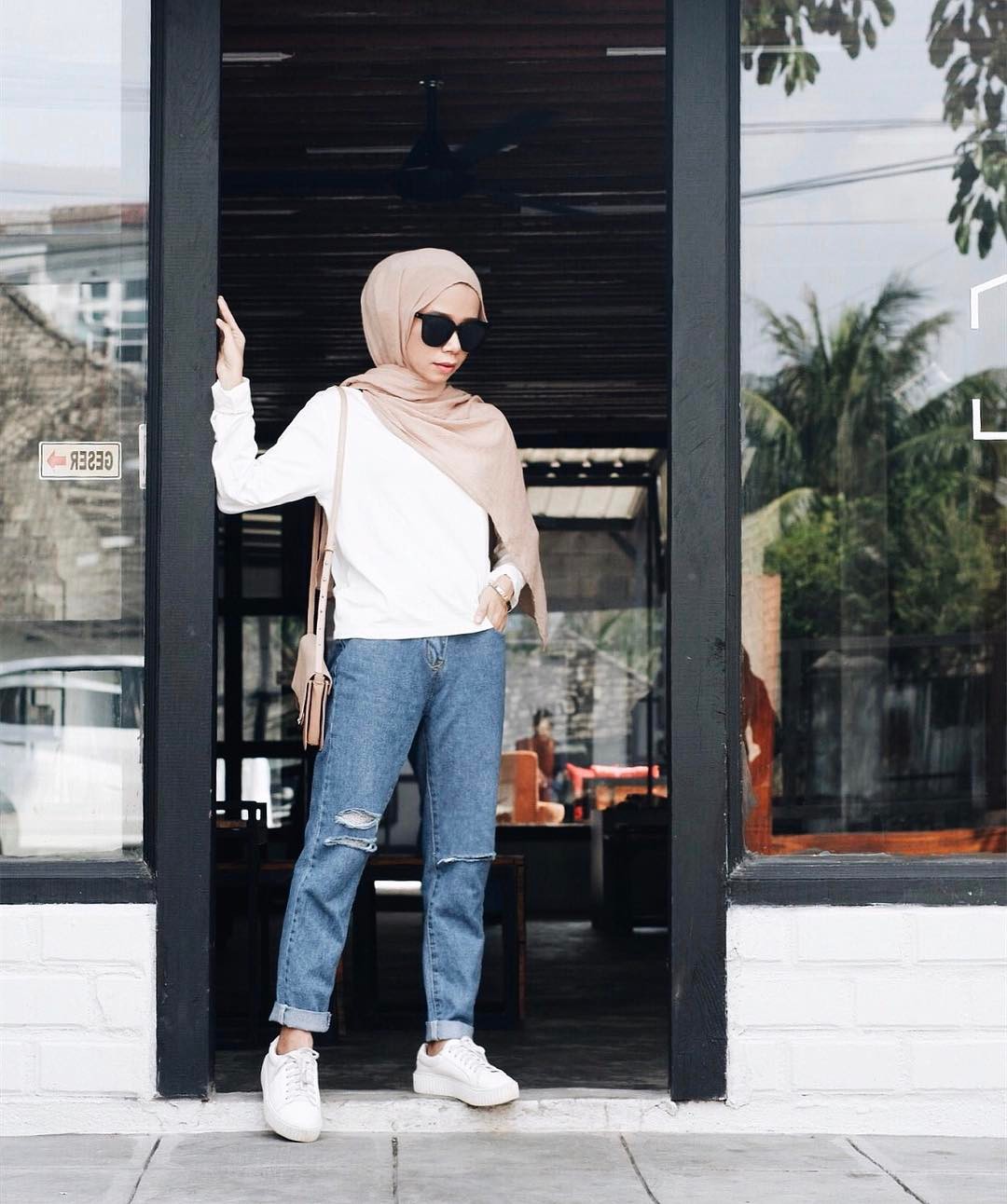 15 Trend Gaya Fashion  Hijab Remaja  Masa Kini