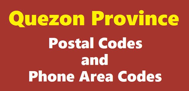 Quezon Province ZIP Codes